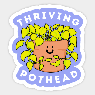 Thriving Pothead - The Peach Fuzz Sticker